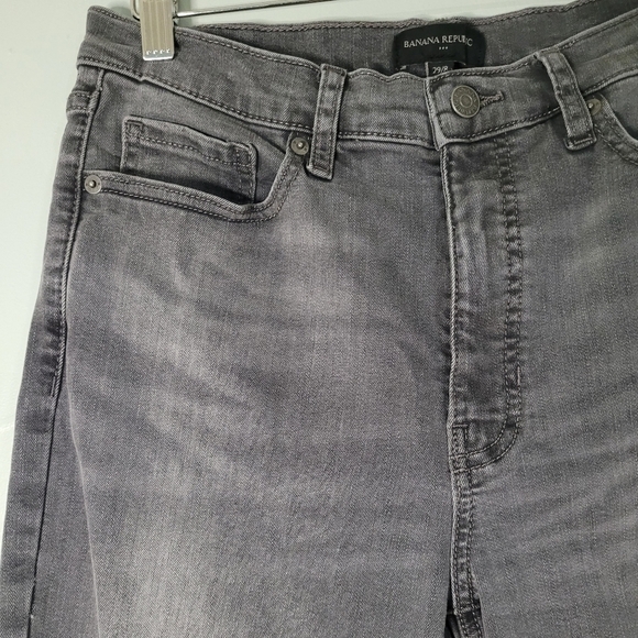 Banana Republic Grey Bootcut Denim Jeans. 8/29 - Picture 3 of 10